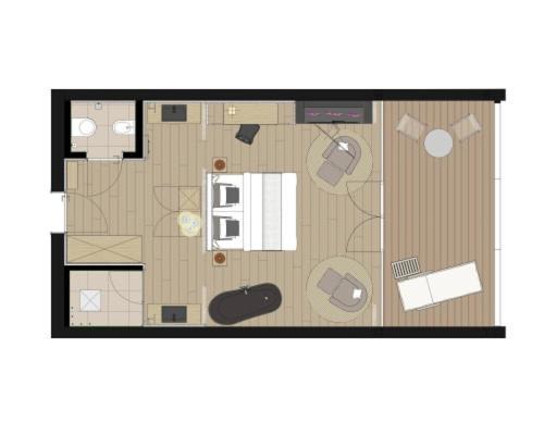 Hotel Chalet Mirabell アヴェレンゴ 部屋 写真
